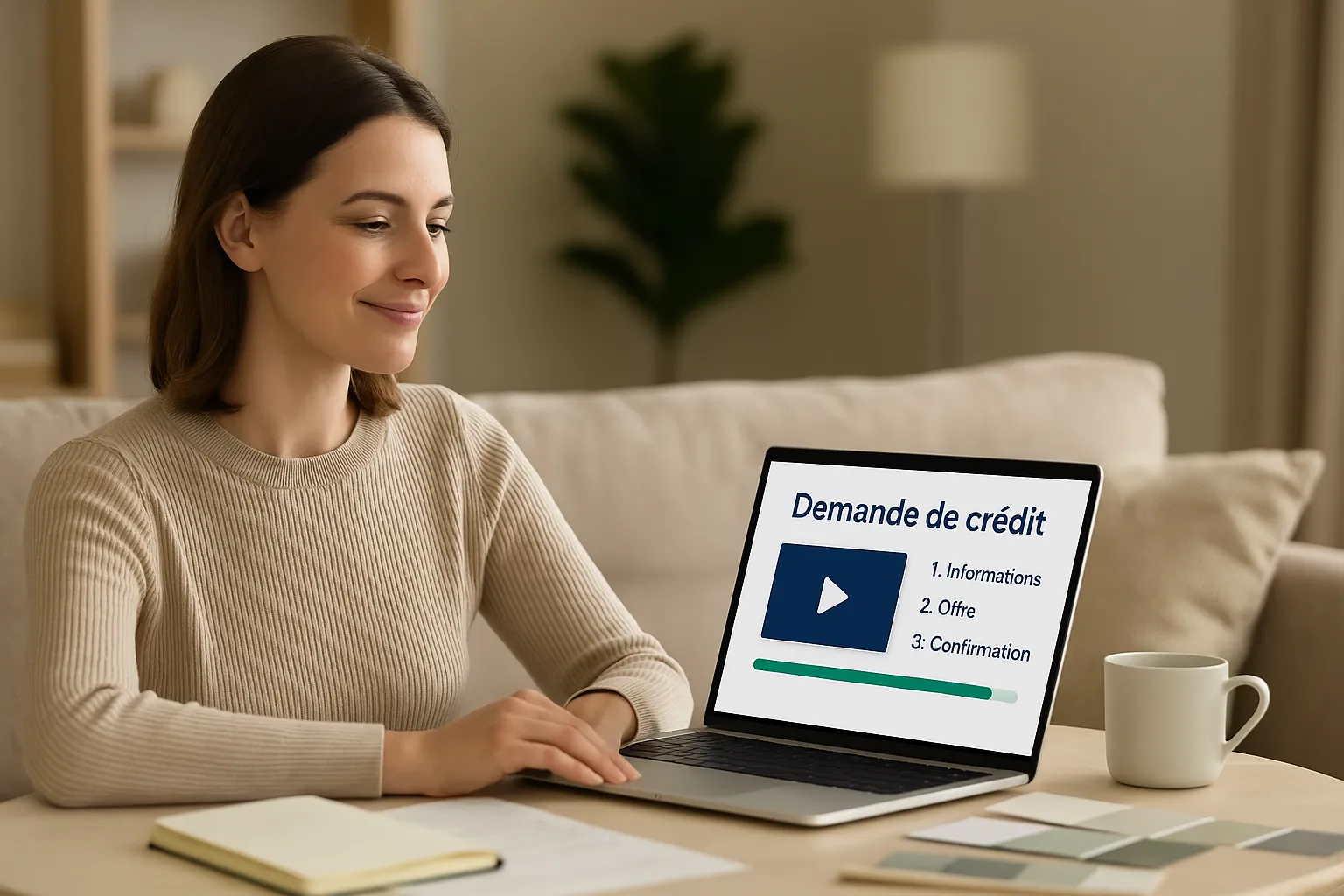 Aperçu du processus de demande de crédit